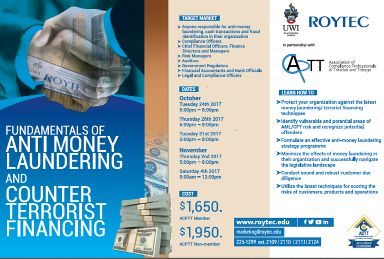 The Fundamentals of Anti Money Laundering & Counter Terrorist Financing Trinidad and Tobago