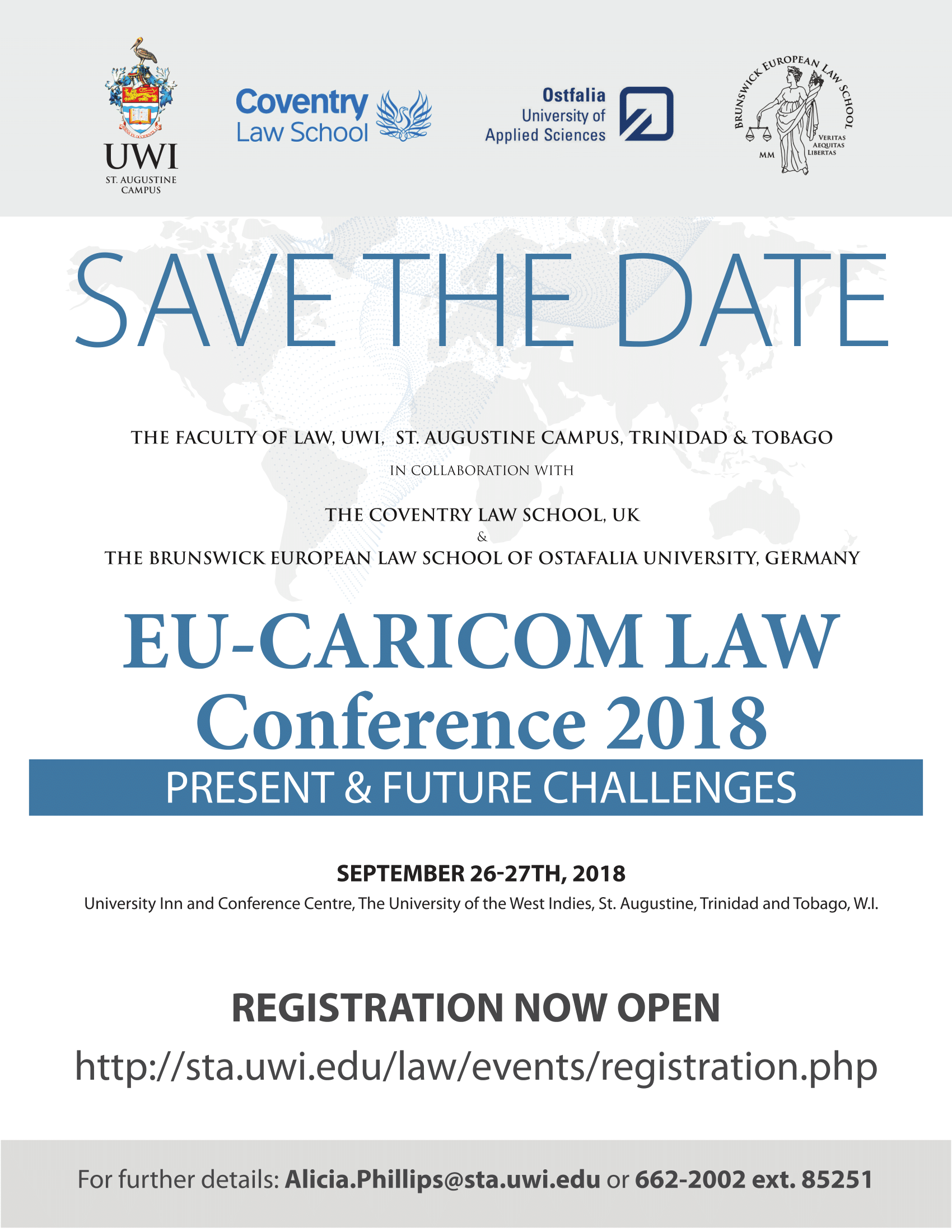 July 18 2018 EU-Caricom Law Save the Date